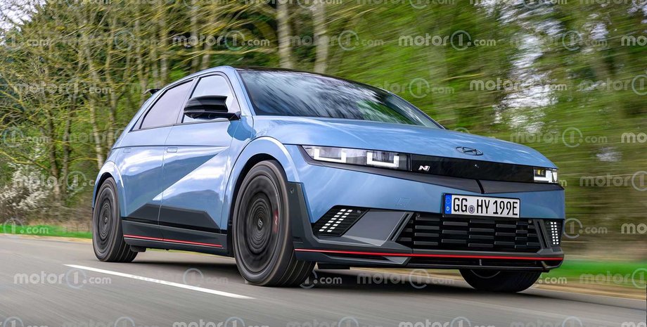 Hyundai Ioniq 5 N, Hyundai Ioniq 5, новый Hyundai Ioniq 5, Hyundai Ioniq 5 2023, электромобиль Hyundai Ioniq