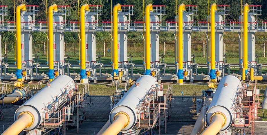 Газохранилище, Украина, обстрелы, газ, война в Украине, фото