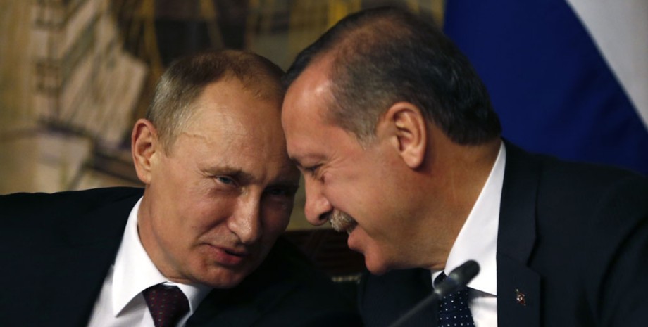 Владимир Путин, Реджеп Эрдоган, переговоры, Россия, Турция
