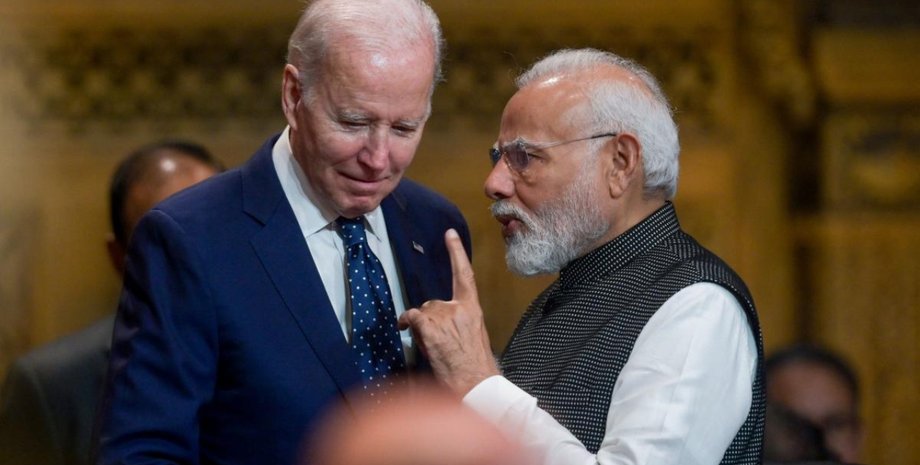 Джо Байден, Нарендра Моді