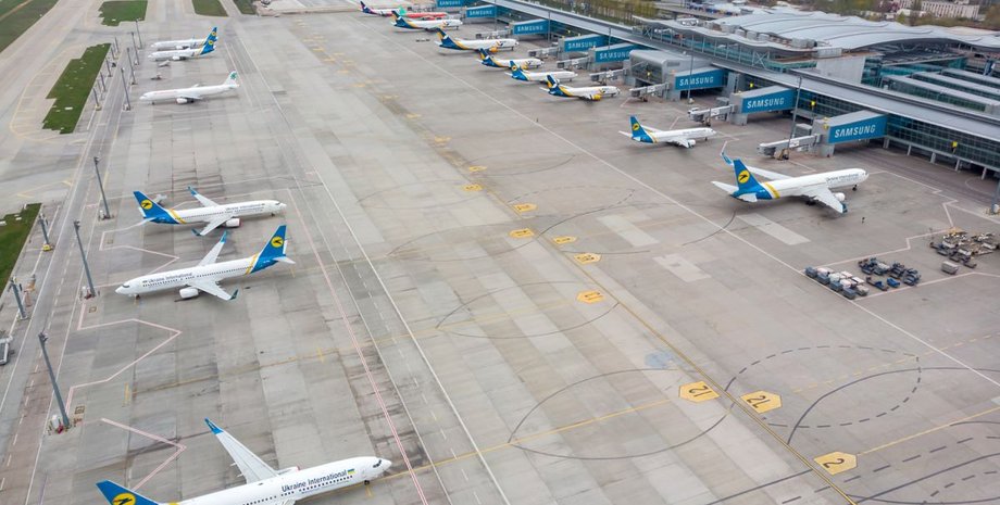 борисполь, аэропорт, туризм, коронавирус, самолет, авиаперевозки