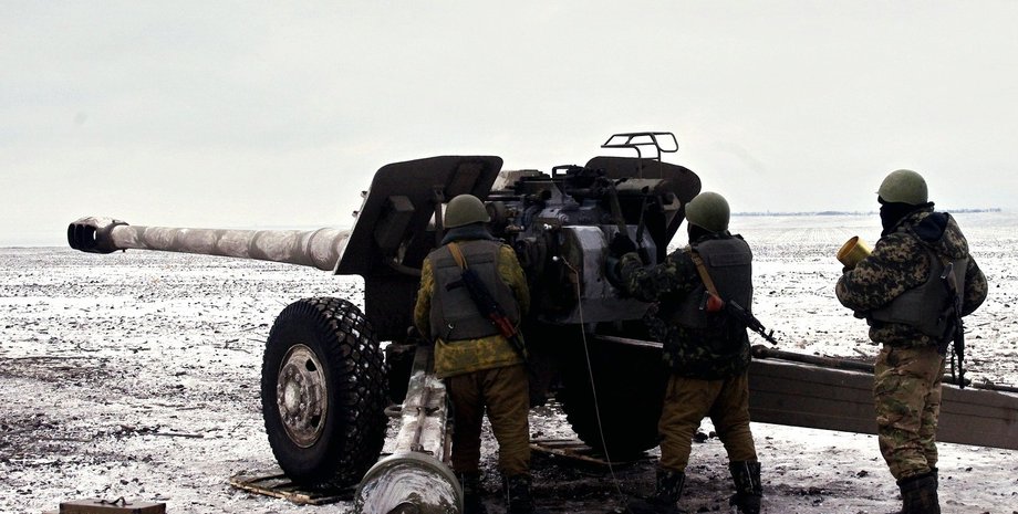 Украинские артиллеристы / Фото: ИАЦ СНБО