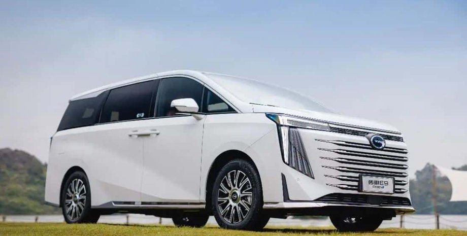 GAC, GAC Trumpchi E9, Минивэн, Авто, Автомобили, Новинки, Фото, Интерьер, Дизайн, Гибрид, Запас хода