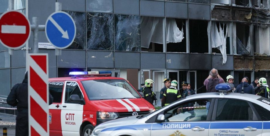 Москва, Москва-Сити, дрон