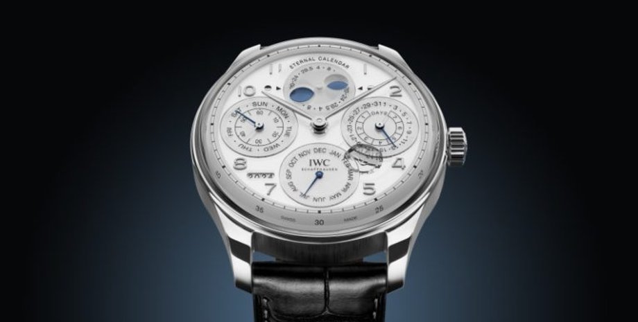 Portugieser Eternal Calendar, вечные часы, фазы луны, книга рекордов гиннеса