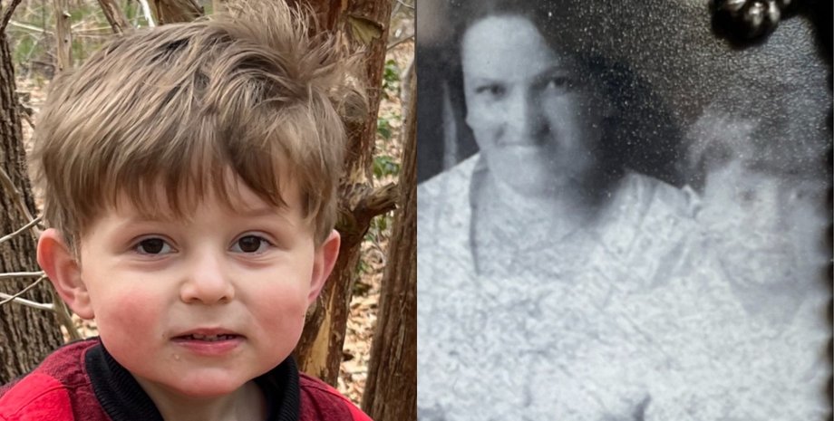Сын не похож на родителей, внешнее сходство, реинкарнация, соцсети, родственники, TikTok, старое фото, далекий родственник