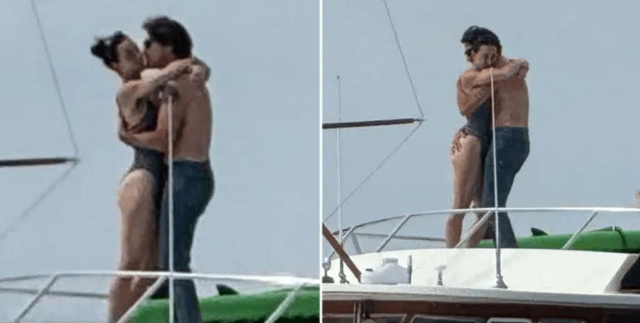 Кэти Перри, Джастин Трюдо на яхте