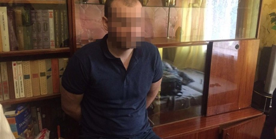 Подозреваемый / Фото: ssu.gov.ua