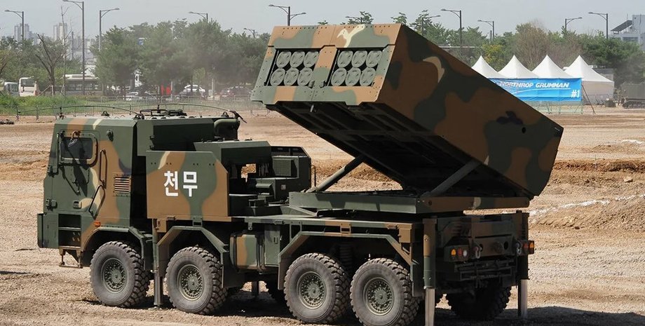 Южнокорейская РСЗО K239 Chunmoo
