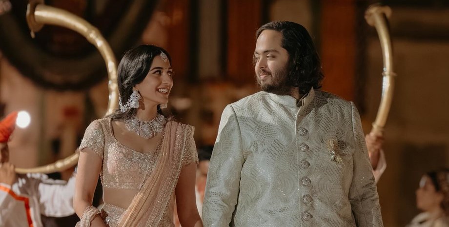 анант амбани, радика мерчант, свадьба, свадьба 2024