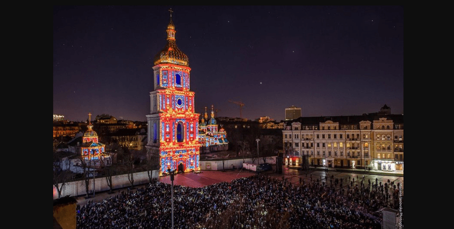 Французская весна, Киев, софийская площадь, фото