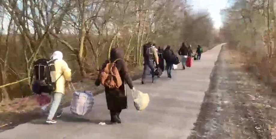 Эвакуация из Белгородской области Белгородская область, Белгород, война, Россия, фото
