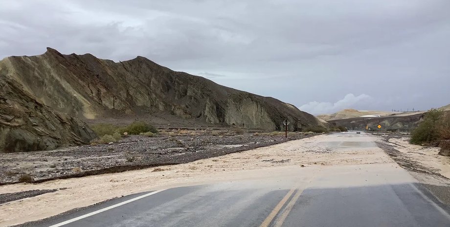 осадки долина смерти