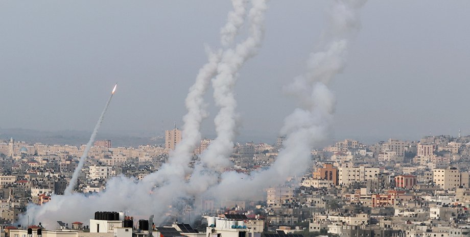 обстрелы газа, израиль