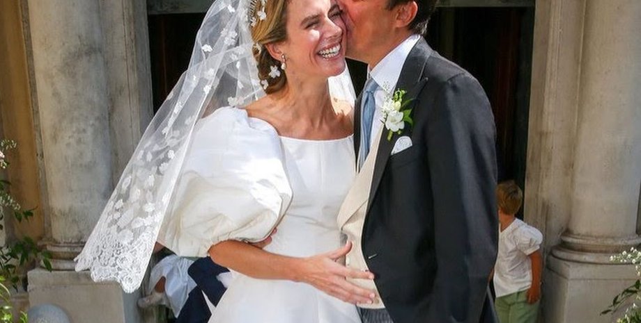Мария-Анунциата Лихтенштейнская, свадьба