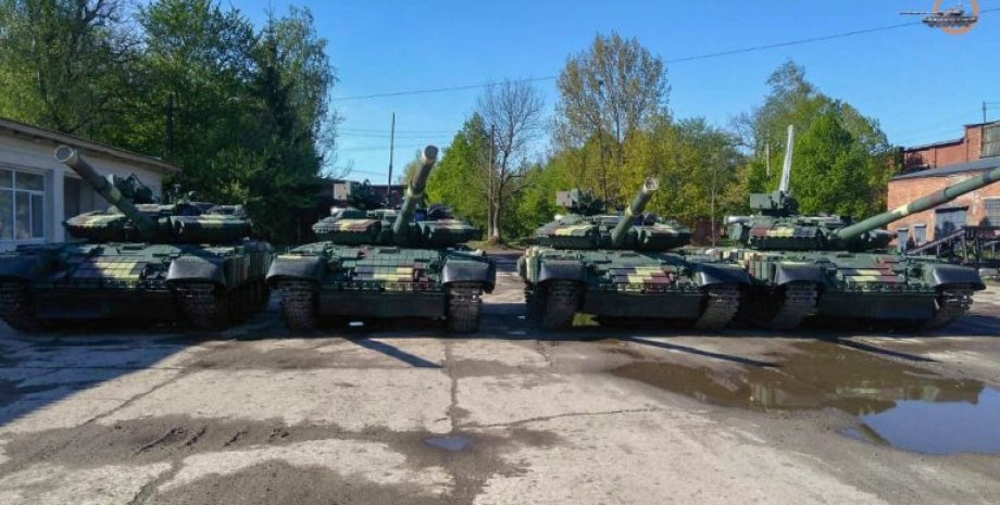 Модернизированные танки Т-64. Фото: "Укроборонпром"