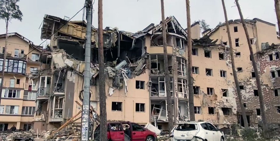 В Киевской области полностью разрушено 5 тыс. частных и 161 многоэтажных домов.