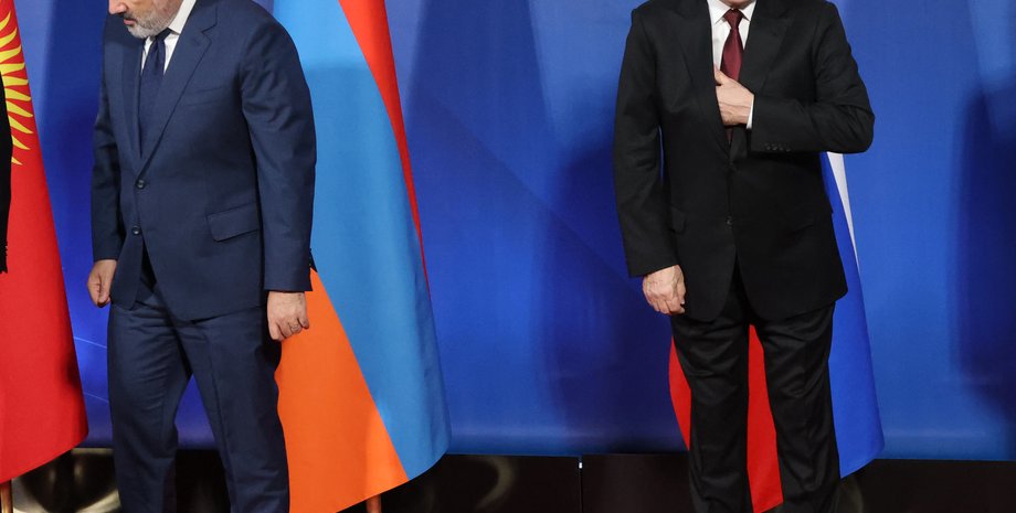 пашинян, путин