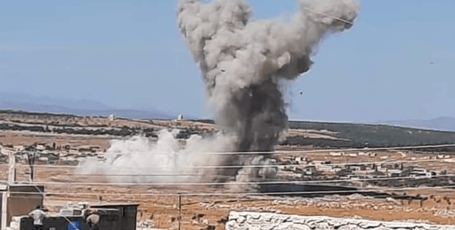 Сирия, Россия, удар