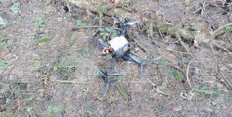 Дрон в Подмосковье, беспилотник, БПЛА, дрон