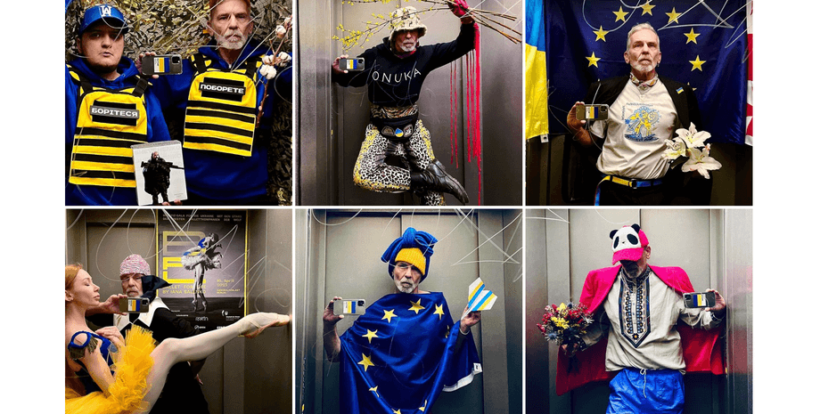 Франк-Петер Вильде, селфи, стилист, Берлин