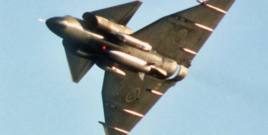 Saab 37 Viggen, Истребитель Saab, Истребитель Saab 37 Viggen, шведская авиация, история авиации saab,
