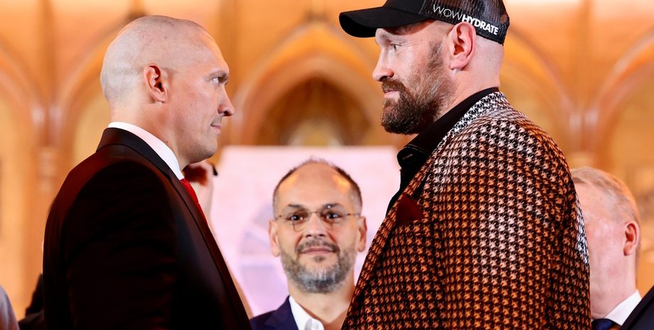 Александр Усик, Тайсон Фьюри, боксеры, боксеры