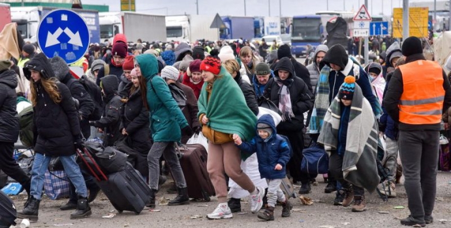 украинские беженцы в ЕС