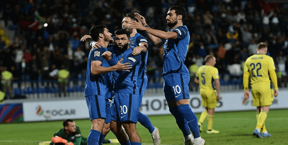 україна азербайджан футбол сьогодні відбір на чемпіонат світу