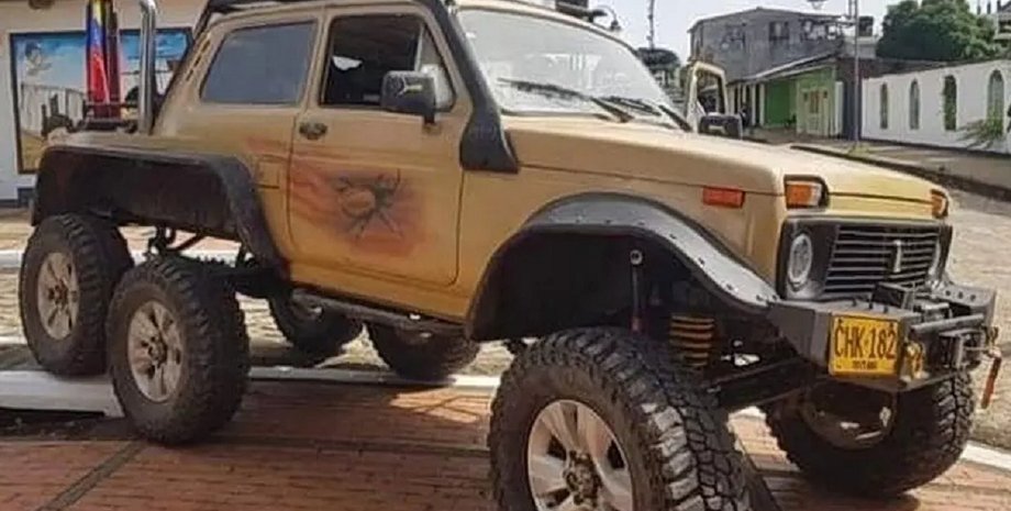 Шестиколесная Нива, Нива ВАЗ-2121, тюнинг Нивы