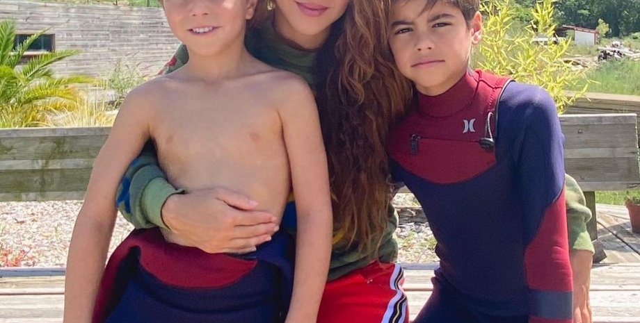 Шакира, дети, сыновья, семья