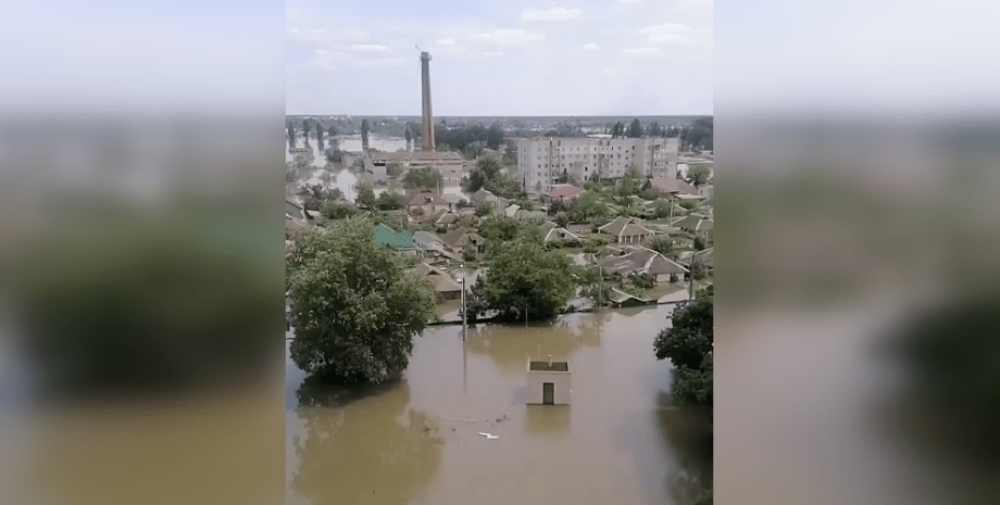 Алешки, херсонская область, затопление, потоп, подрыв дамбы, Каховская ГЭС
