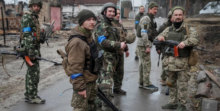 українські бійці