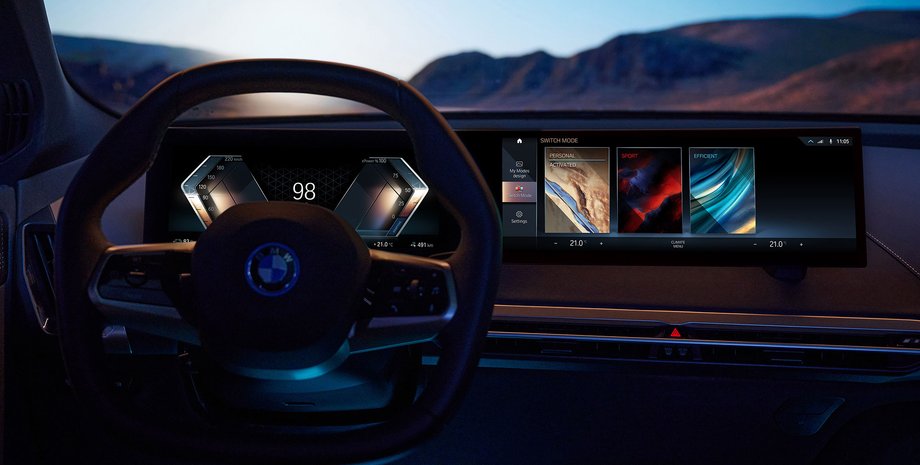 мультимедійна система BMW iDrive 8