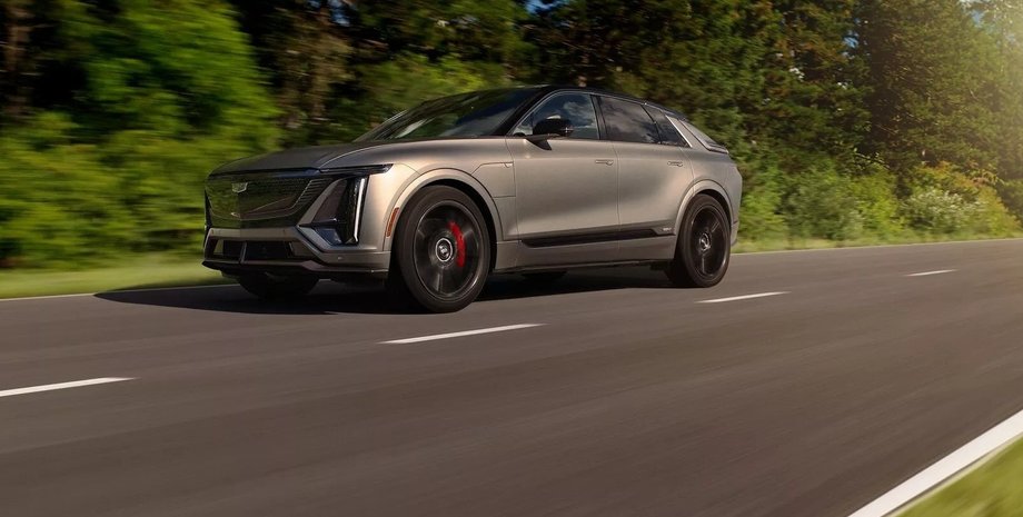 Cadillac Lyriq-V, Cadillac Lyriq, новый Cadillac Lyriq, электромобиль Cadillac, кроссовер Cadillac