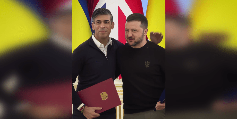 Риши Сунак, Владимир Зеленский