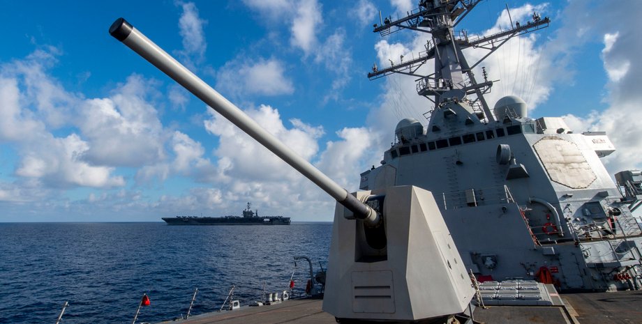 корабль сша, американский корабль, война тайвань, пролив тайвань