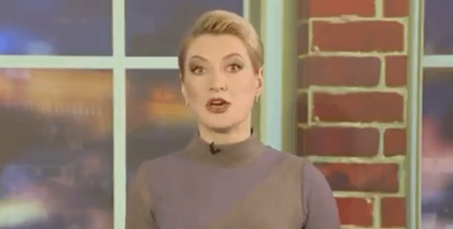 Юлия Арцюх, СТВ, белорусское тв, нищета украинцев, эфир от 2 апреля, лазят по мусоркам