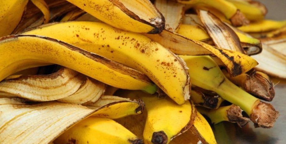Бананы, кожура