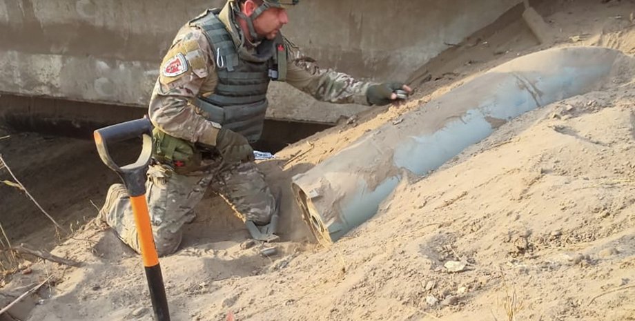 ФАБ-500, бомба, авіаційна бомба, російська бомба, суми, бомба не розірвалась