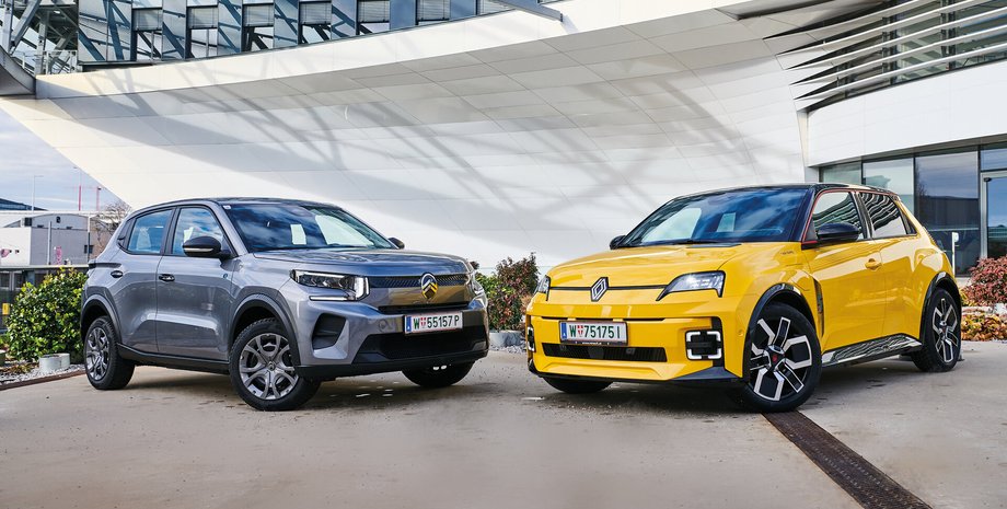 Renault 5 Citroen C3, кращі електромобілі, нові електромобілі, електромобілі 2025 року