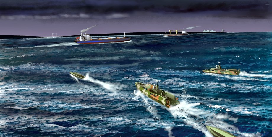 ВМФ РФ, катера, дроны