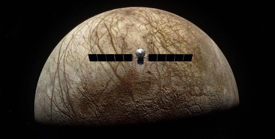 Європа супутник Юпітер