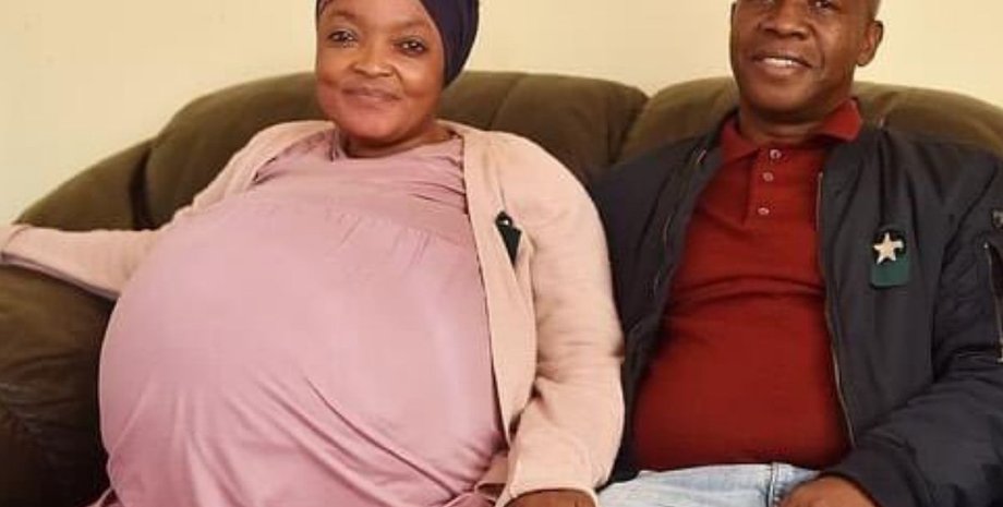 многодетная семья многоплодная беременность, ЮАР