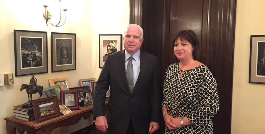 Наталия Яресько и Джон Маккейн / Фото: Twitter