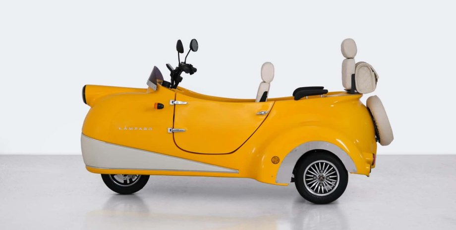 электрический скутер lampago, Lampago Electric Trike, электрический мотоцикл, электрический скутер