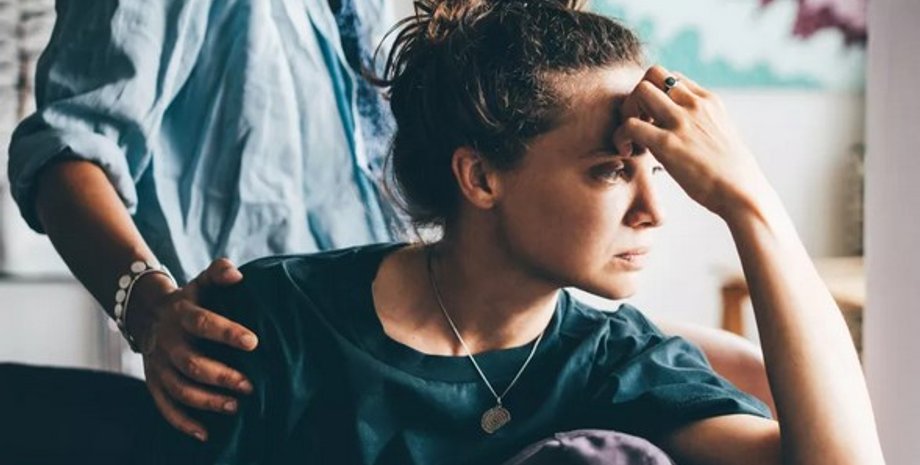 женщина, стресс