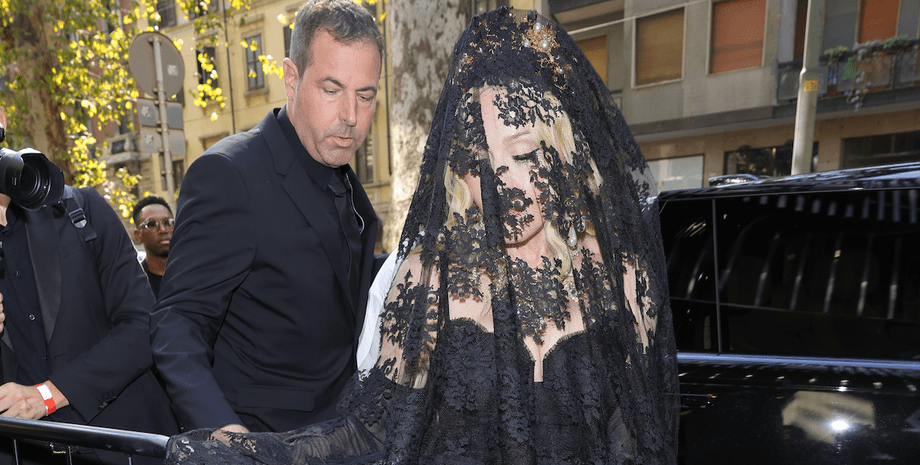 Мадонна, міланський тиждень моди, Мадонна стиль, дольче габана, бойфренд мадонни, тиждень моди