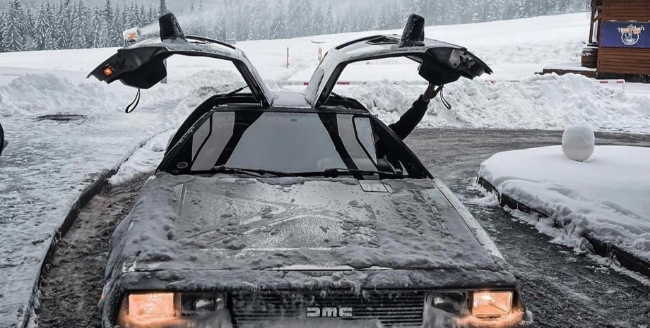 DeLorean в Україні, DeLorean DMC12, авто з фільму Назад у майбутнє, DeLorean