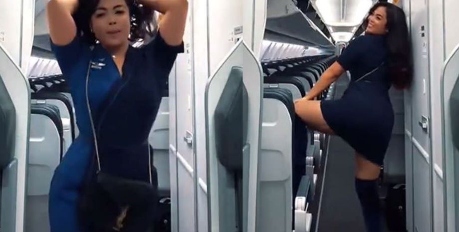 Стюардесса попала в скандал, станцевав тверк, бортпроводницы, интересные истории, странные случаи из жизни